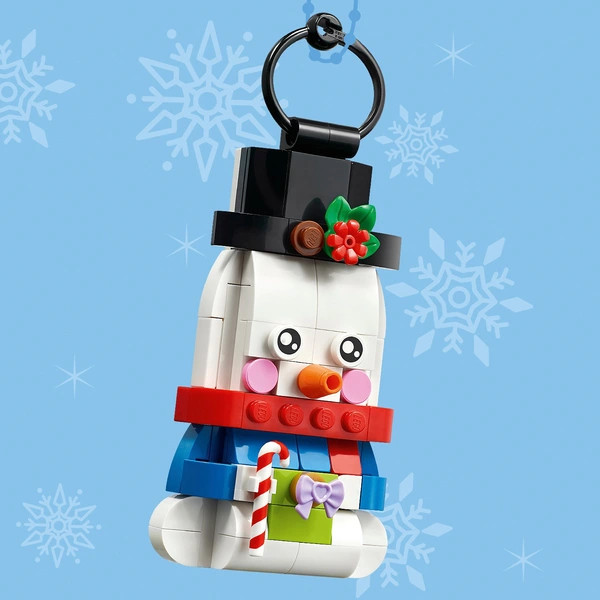 LEGO Dekoratív hóemberek 40812 – alternatív kép 5