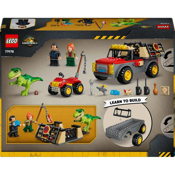 LEGO® Jurassic World T. Rex szállítója – alternatív kép 3