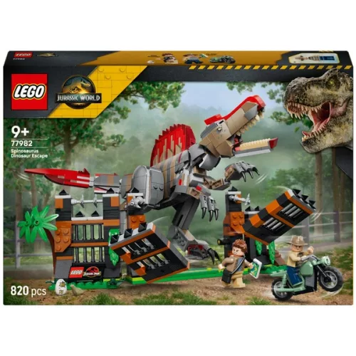 LEGO Jurassic World A Spinosaurus szökése 77982, LEGO Jurassic World A Spinosaurus szökése 77982Várható rende