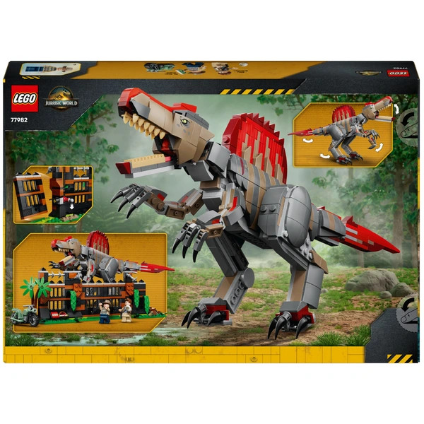 LEGO Jurassic World A Spinosaurus szökése 77982 – alternatív kép 3