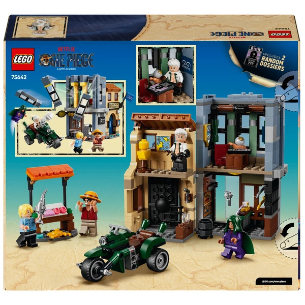 LEGO One Piece Összecsapás Smoker kapitánnyal 75642 – alternatív kép 3