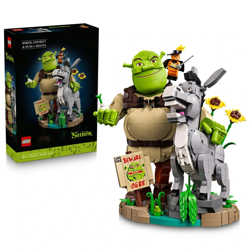 LEGO Shrek, Szamár és Csizmás Kandúr 72423 – fő nézet
