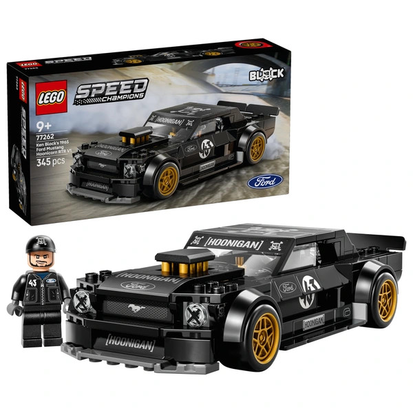 LEGO Speed ​​Champions Ken Block 1965-ös Ford Mustang Hoonicorn V1-je 77262 – alternatív kép 1