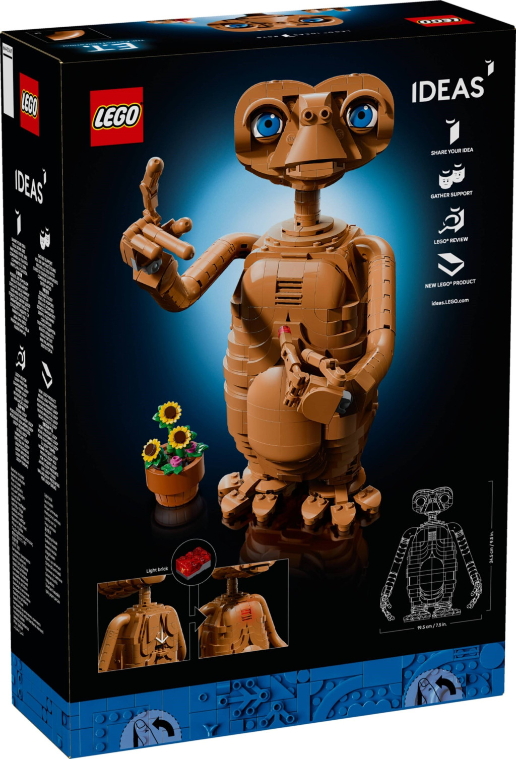 LEGO Ideas 21370 E.T. the Extra-Terrestrial – alternatív kép 2