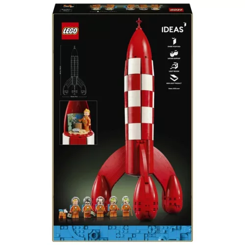 LEGO Ideas Tintin holdrakétája 21367