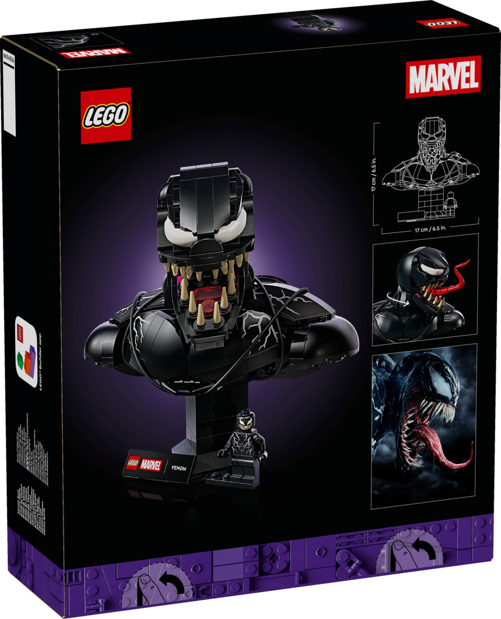 LEGO Marvel Super Heroes 76356 Venom Bust – alternatív kép 2