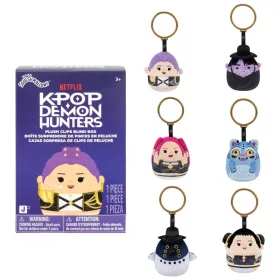   Squishmallows KPop Demon Hunters csiptetős meglepetés plüss 7,5 cm – többféle