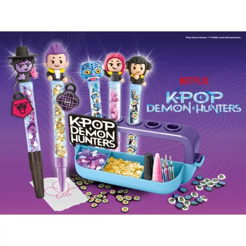 Clementoni IDEA Mein Stift-Atelier KPop Demon Hunters