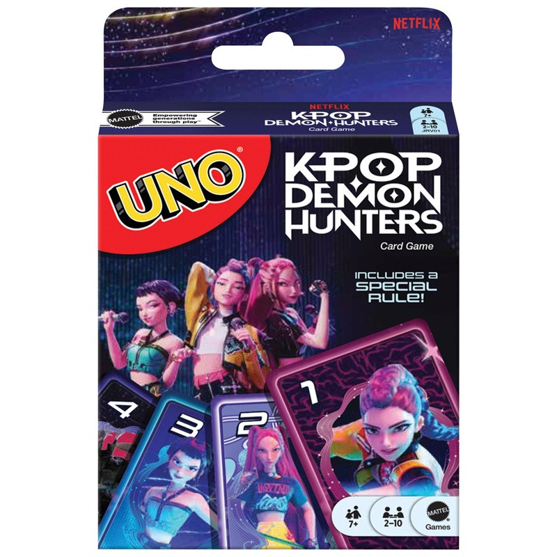 UNO KPop Demon Hunters kártyajáték – fő nézet