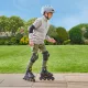 Inline görkorcsolya, 38-41-es méret, fekete/arany
