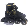 Inline görkorcsolya, 38-41-es méret, fekete/arany
