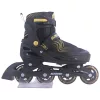 Inline görkorcsolya, 38-41-es méret, fekete/arany