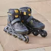 Inline görkorcsolya, 34-37-es méret, fekete/arany