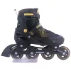 Inline görkorcsolya, 34-37-es méret, fekete/arany