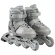 Inline görkorcsolya, 30-33,5-ös méret, szürke