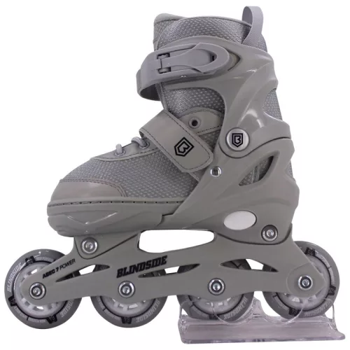 Inline görkorcsolya, 30-33,5-ös méret, szürke