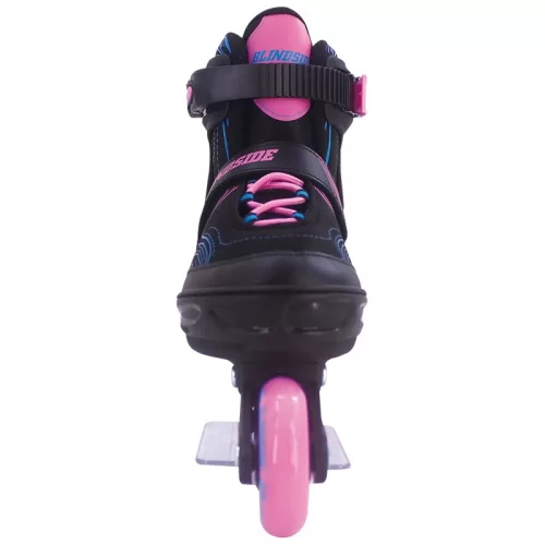 Inline görkorcsolya, 38-41-es méret, fekete/pink