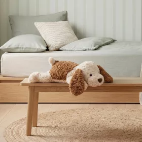 Benji, a fekvő kutya plüss, 56 cm