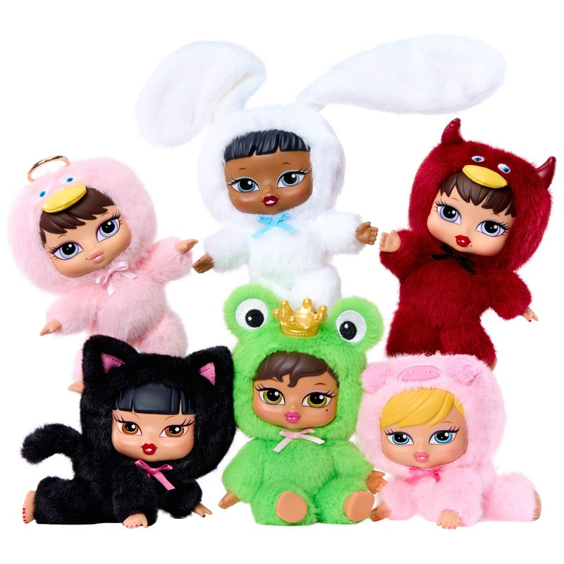 Bratz Bratz Bratziez Iconz plüss kulcstartó (többféle), fő nézet