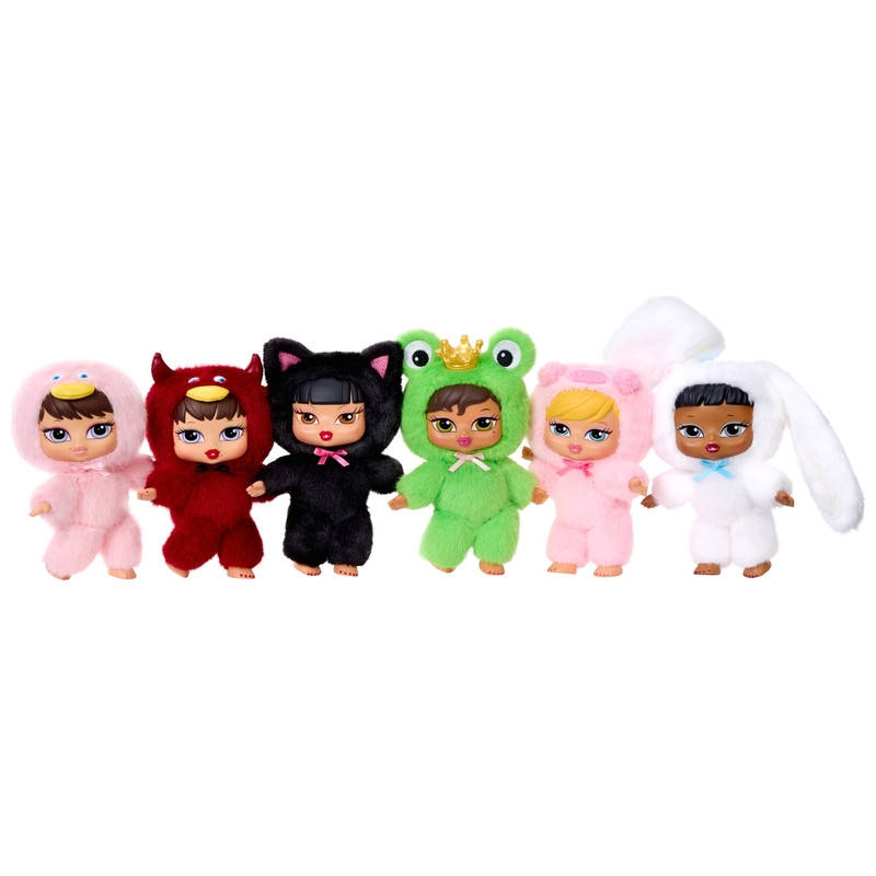 Bratz Bratz Bratziez Iconz plüss kulcstartó (többféle), alternatív kép 1