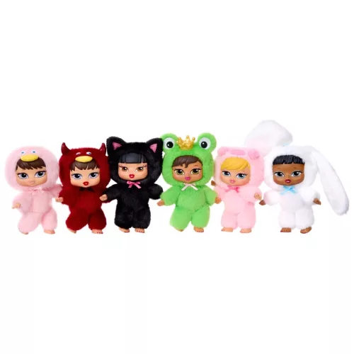 Bratz Bratziez Iconz plüss kulcstartó (többféle)