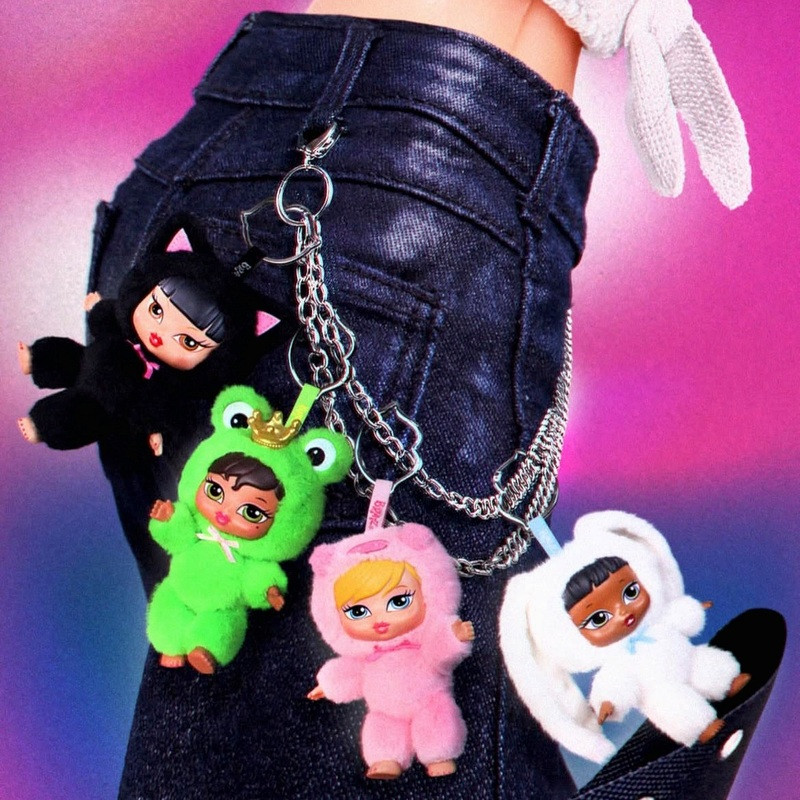 Bratz Bratz Bratziez Iconz plüss kulcstartó (többféle), alternatív kép 2