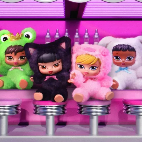 Bratz Bratziez Iconz plüss kulcstartó (többféle)