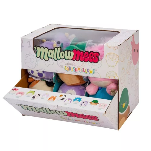 Squishmallows MallowMees súlyozott plüss, 7,5 cm (többféle)