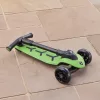 Lamborghini összecsukható roller LED kerekekkel, zöld