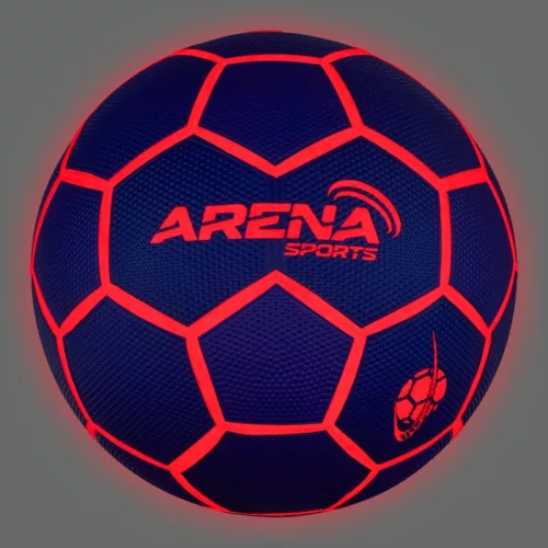 ARENA SPORTS LED-világító focilabda, 5-ös méret