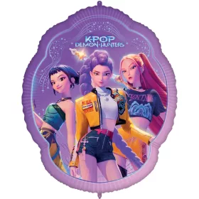 KPop Demon Hunters Supersize fólialufi, 3–5 év