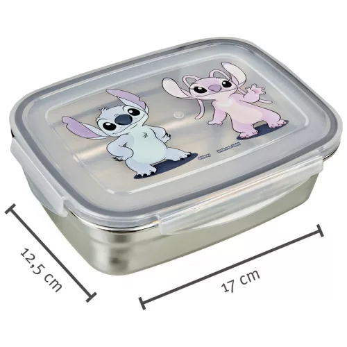 Disney Lilo & Stitch rozsdamentes acél uzsonnásdoboz