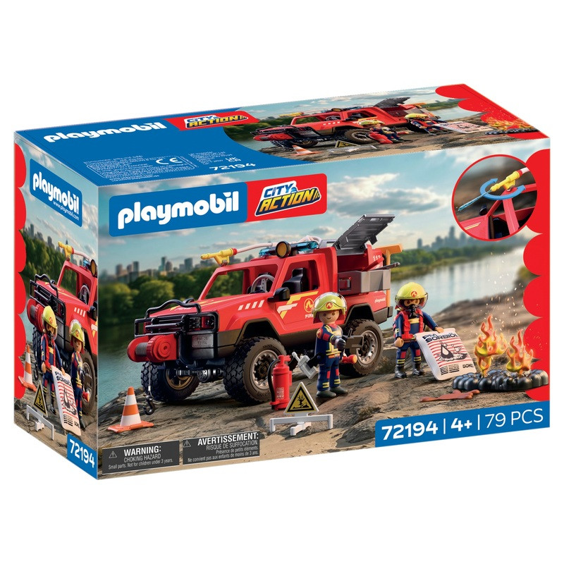 PLAYMOBIL City Action 72194 Tűzoltó pickup – fő nézet