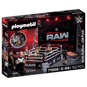 PLAYMOBIL 71956 WWE RAW szorító gyűjtői szett