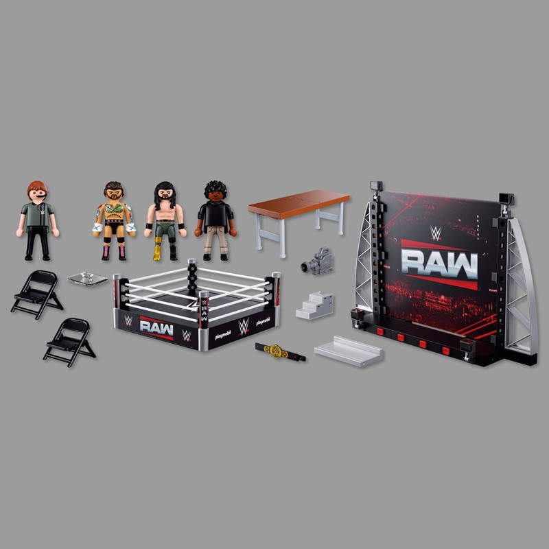 PLAYMOBIL 71956 WWE RAW szorító gyűjtői szett – alternatív kép 2