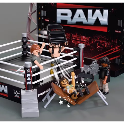 PLAYMOBIL 71956 WWE RAW szorító gyűjtői szett