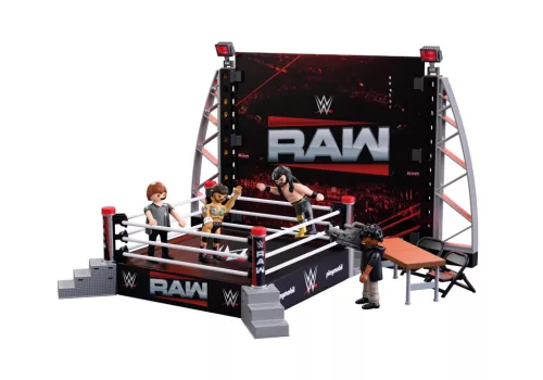 PLAYMOBIL 71956 WWE RAW szorító gyűjtői szett