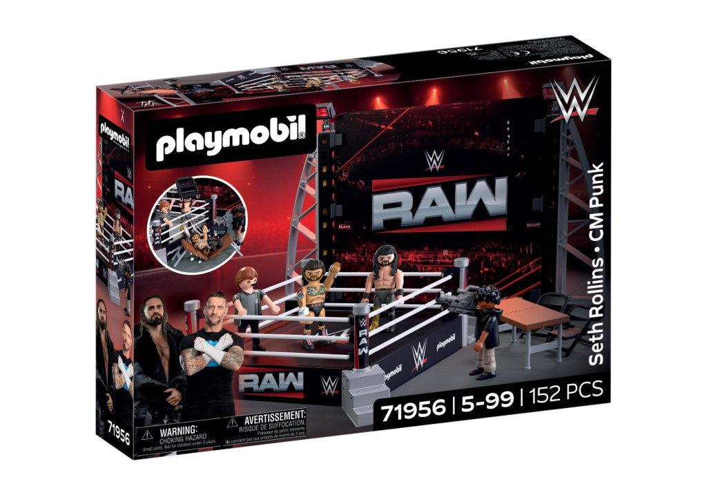 PLAYMOBIL 71956 WWE RAW szorító gyűjtői szett – alternatív kép 7