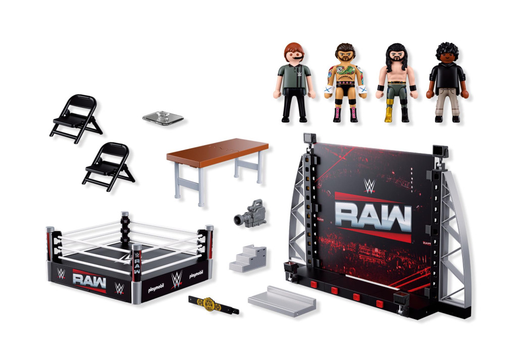 PLAYMOBIL 71956 WWE RAW szorító gyűjtői szett – alternatív kép 8