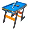 4in1 játékasztal - foci, air hockey, pingpong, biliárd, 122 cm