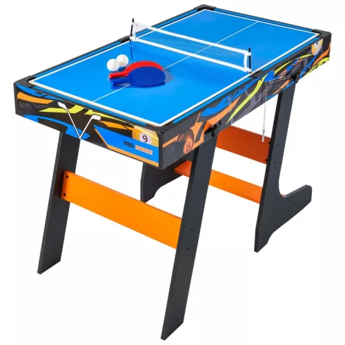 4in1 játékasztal - foci, air hockey, pingpong, biliárd, 122 cm