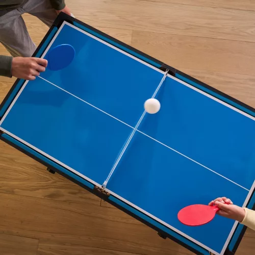4in1 játékasztal - foci, air hockey, pingpong, biliárd, 122 cm