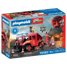 PLAYMOBIL City Action 72193 Tűzoltó vegyi mentő jármű