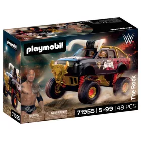 PLAYMOBIL 71955 WWE The Rock szörnyteherautó