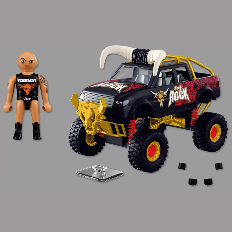 PLAYMOBIL 71955 WWE The Rock szörnyteherautó – alternatív kép 2
