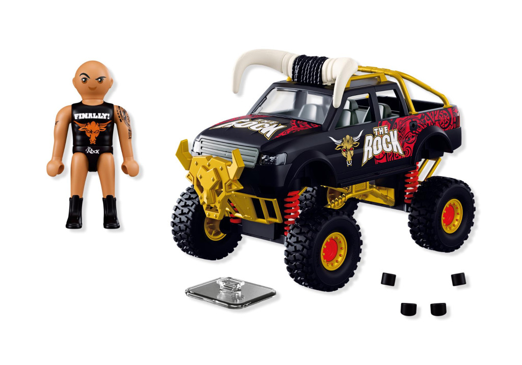 PLAYMOBIL 71955 WWE The Rock szörnyteherautó – alternatív kép 4