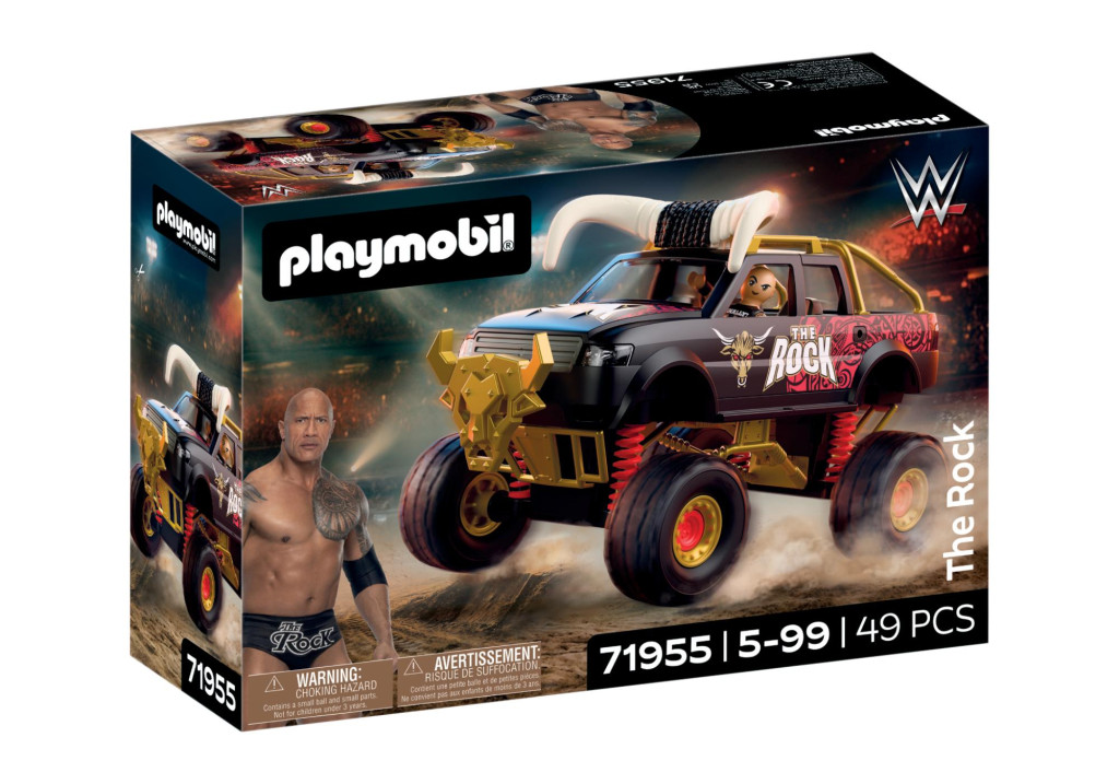 PLAYMOBIL 71955 WWE The Rock szörnyteherautó – alternatív kép 5