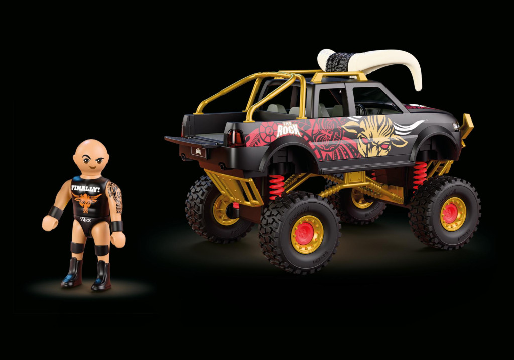 PLAYMOBIL 71955 WWE The Rock szörnyteherautó – alternatív kép 8