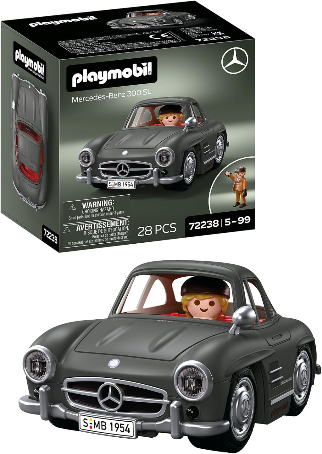 PLAYMOBIL 72238 Mercedes-Benz 300 SL – alternatív kép 9