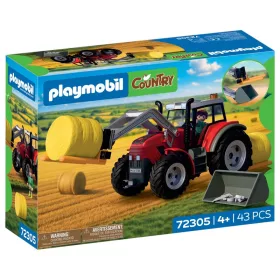 PLAYMOBIL Country 72305 Nagy traktor szénabálákkal